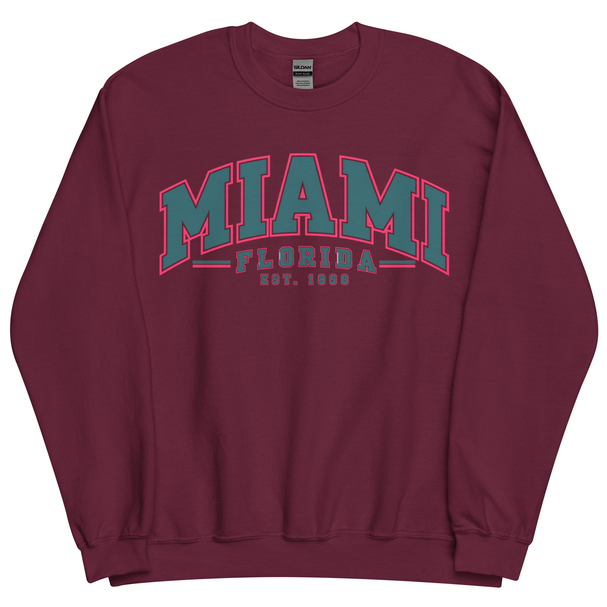 Miami Florida Varsity Sweatshirts Jumpers