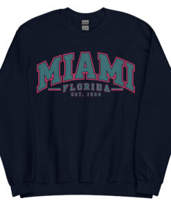 Miami Florida Varsity Sweatshirts Jumpers