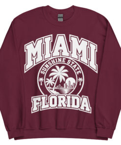 Miami Sunshine State Varsity Sweatshirts Jumpers