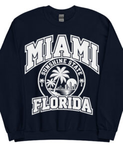 Miami Sunshine State Varsity Sweatshirts Jumpers