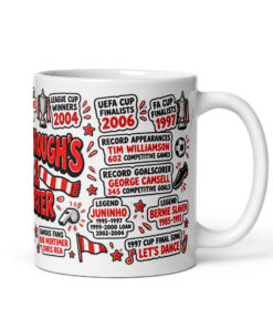 Middlesbrough Mug No1 Supporter Gift Mugs
