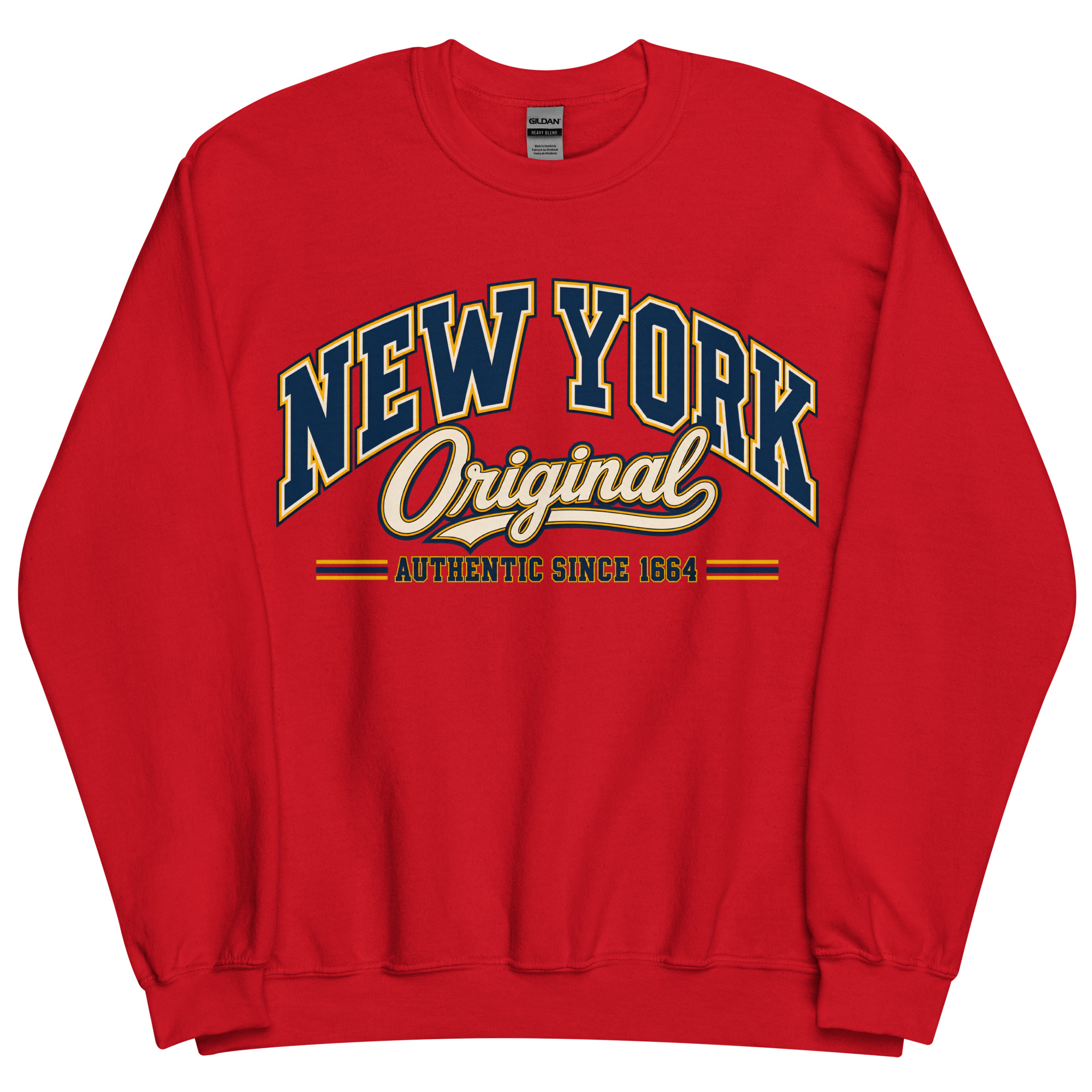 New York Original Varsity College Sweatshirt Jumpers