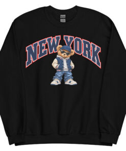 New York Varsity Sweatshirt Urban Bear Jumpers