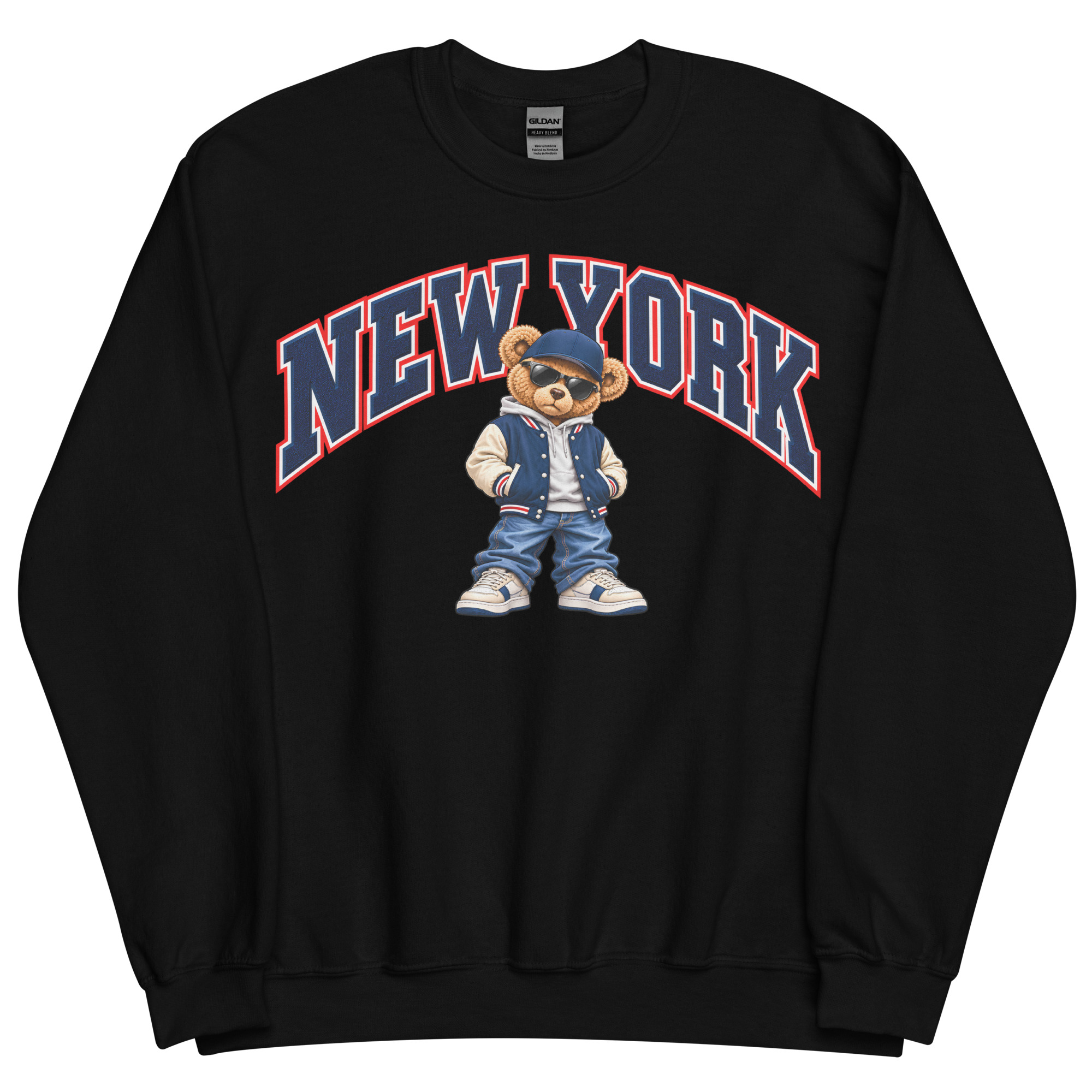 New York Varsity Sweatshirt Urban Bear Jumpers