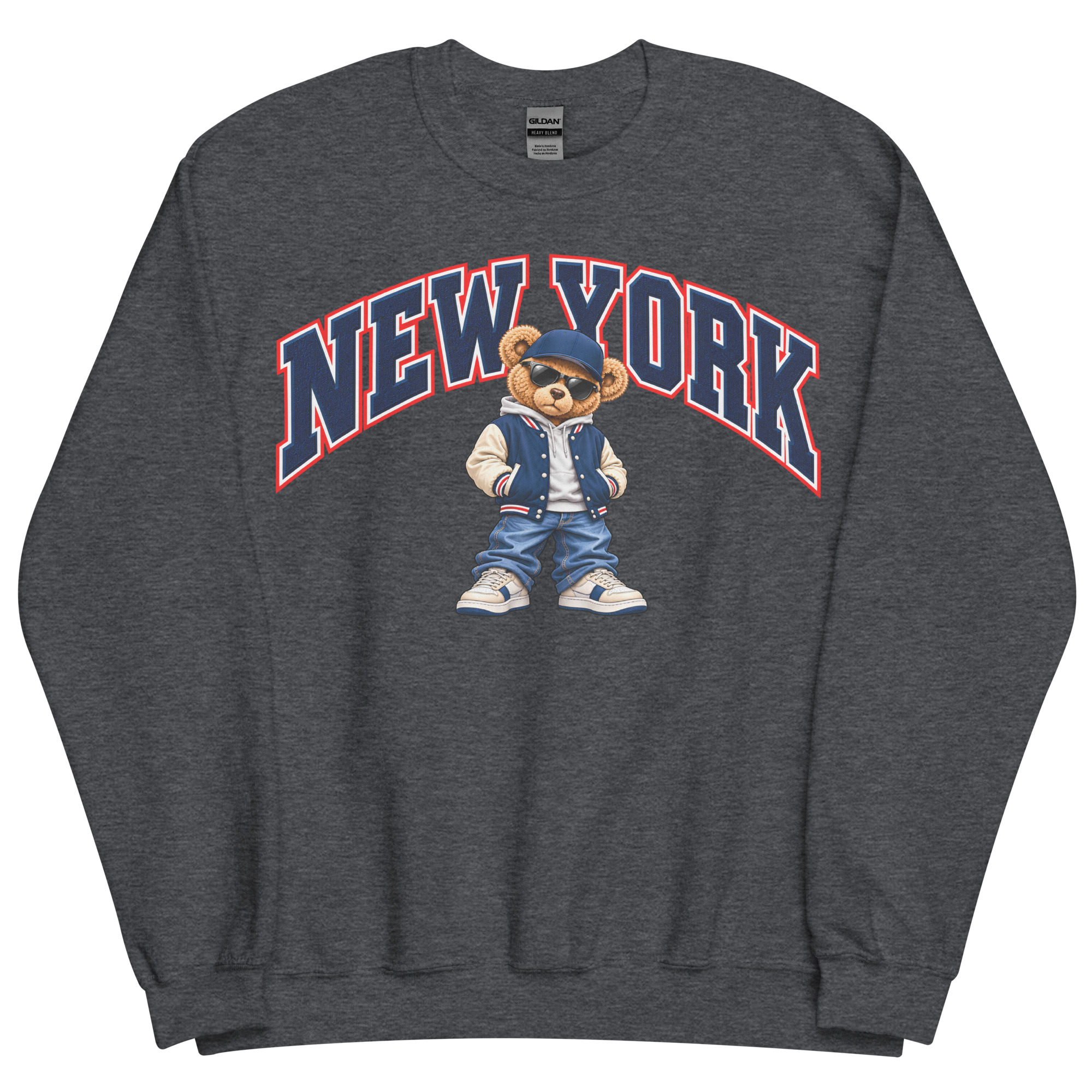 New York Varsity Sweatshirt Urban Bear Jumpers