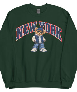 New York Varsity Sweatshirt Urban Bear Jumpers