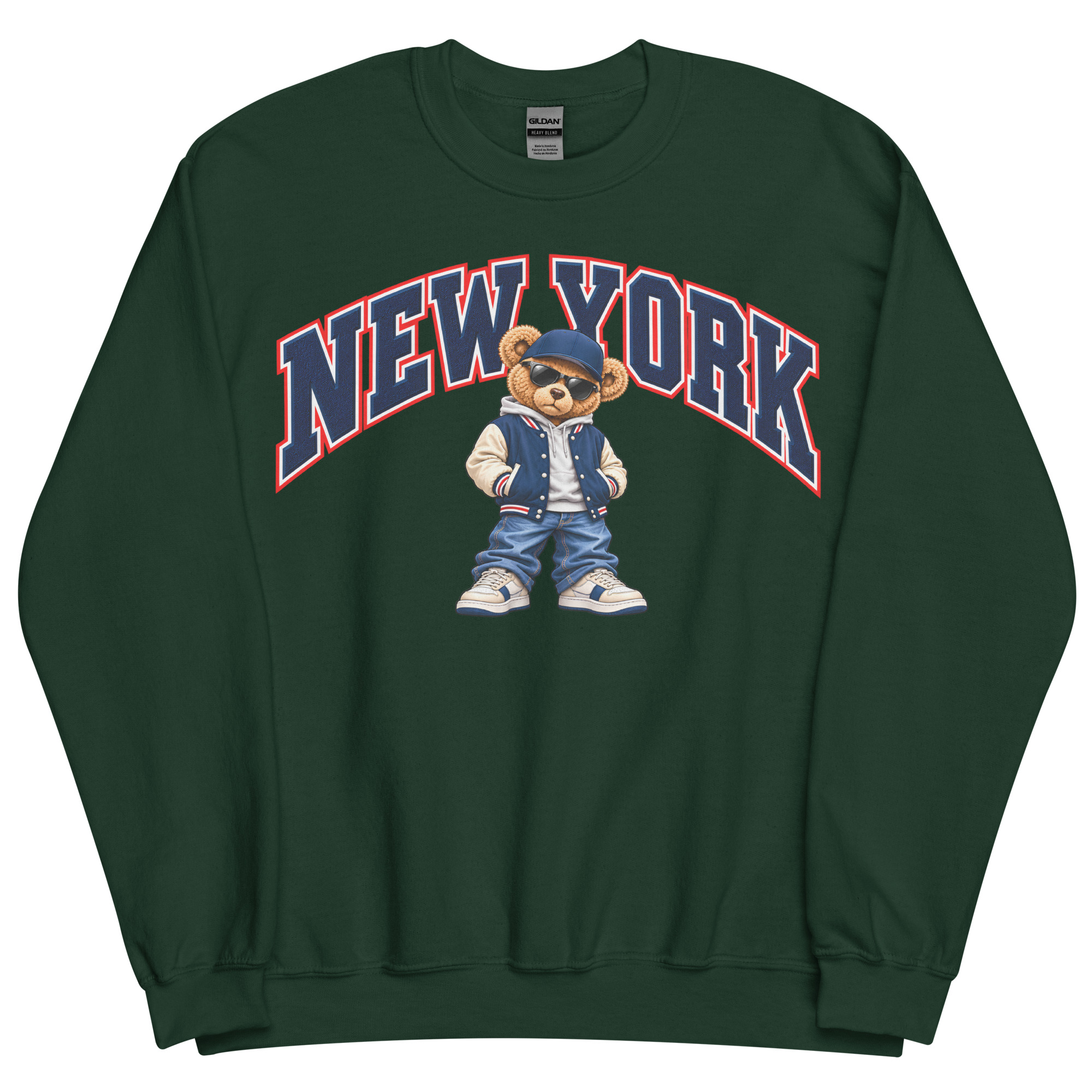 New York Varsity Sweatshirt Urban Bear Jumpers
