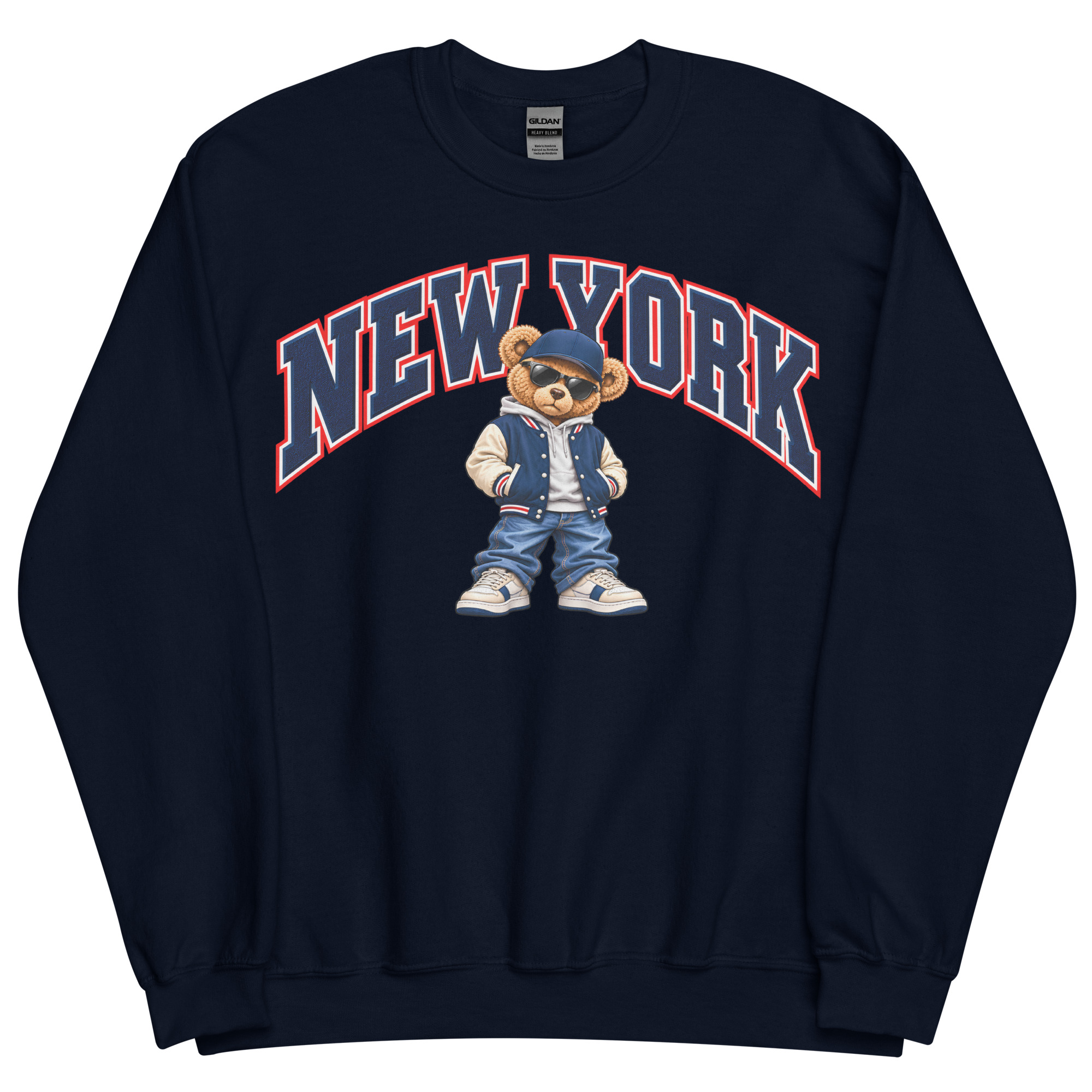 New York Varsity Sweatshirt Urban Bear Jumpers