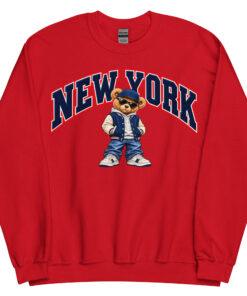 New York Varsity Sweatshirt Urban Bear Jumpers