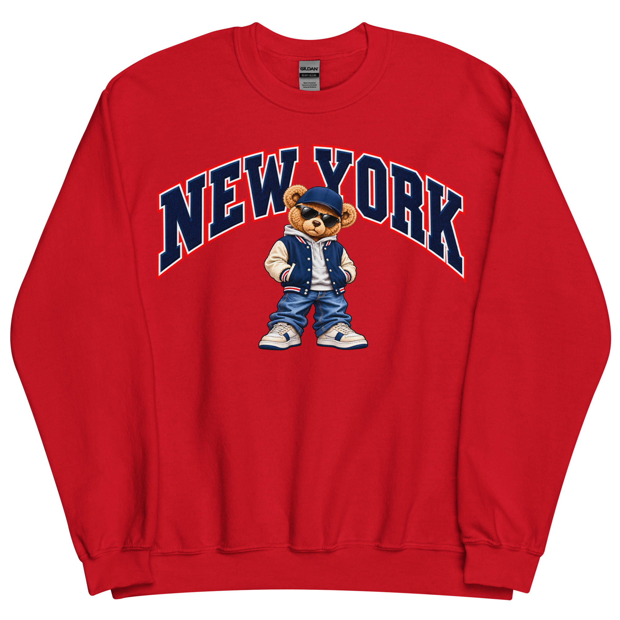 New York Varsity Sweatshirt Urban Bear Jumpers