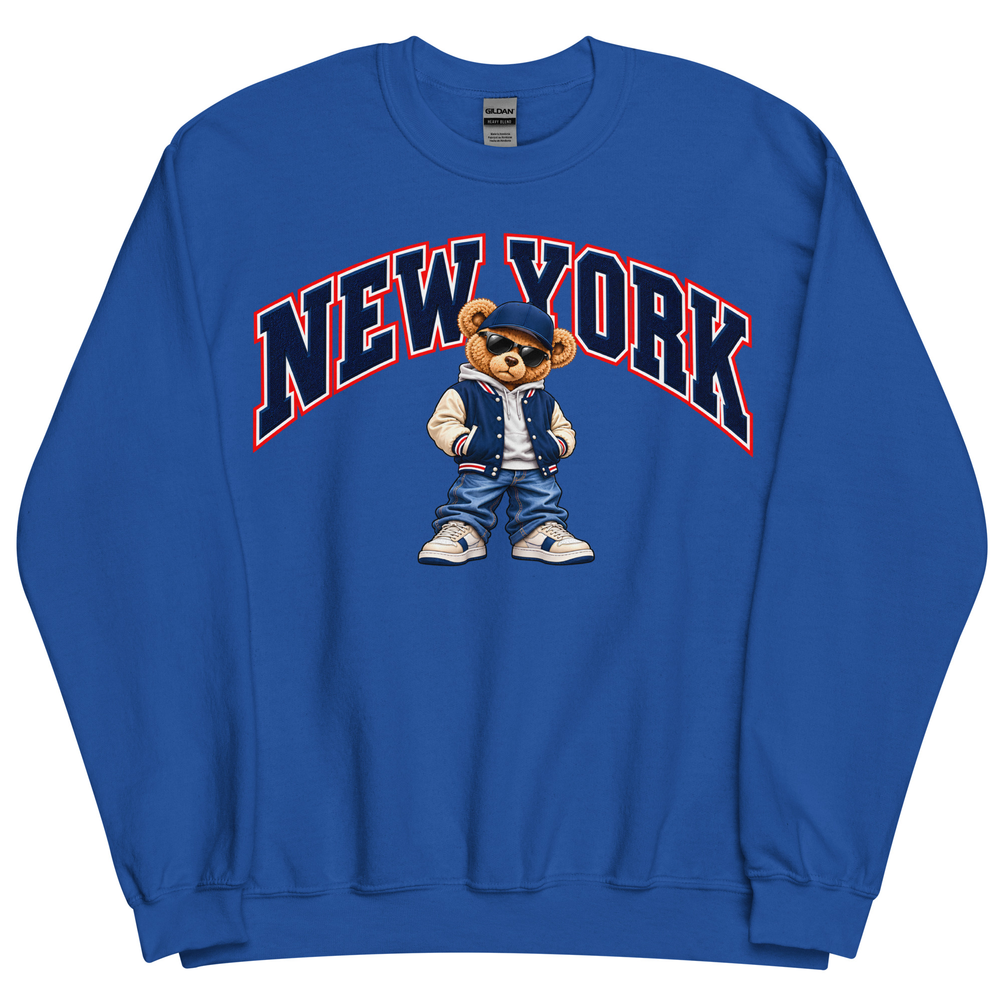 New York Varsity Sweatshirt Urban Bear Jumpers