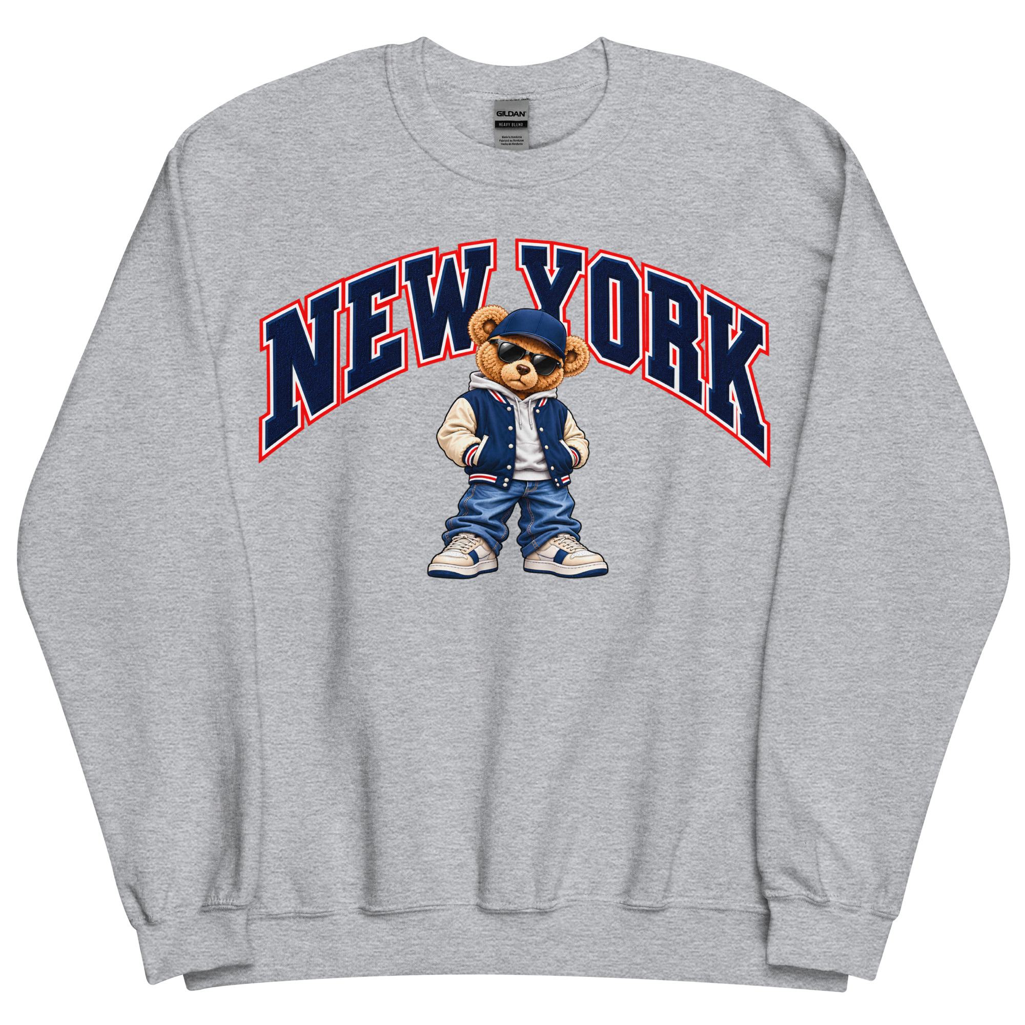 New York Varsity Sweatshirt Urban Bear Jumpers