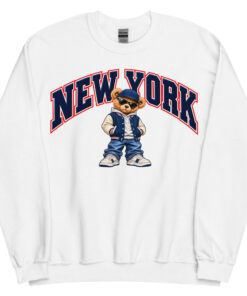 New York Varsity Sweatshirt Urban Bear Jumpers