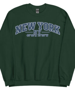 New York Varsity Sweatshirts College Style