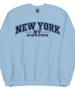 New York Varsity Sweatshirts College Style