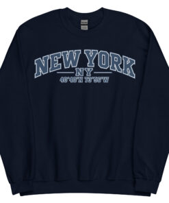 New York Varsity Sweatshirts College Style