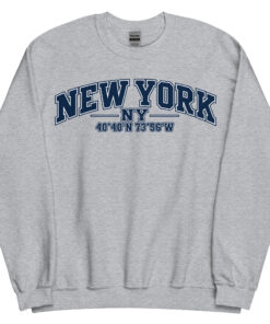 New York Varsity Sweatshirts College Style