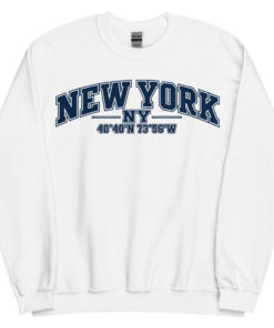 New York Varsity Sweatshirts College Style