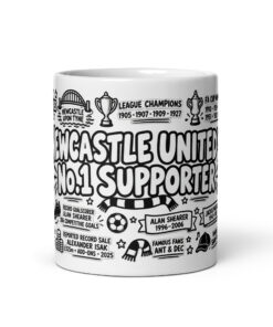 Newcastle United Mug No1 Supporter Gift Mugs