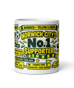 Norwich City Mug No1 Supporter Gift Mugs