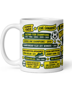 Norwich City Mug No1 Supporter Gift Mugs