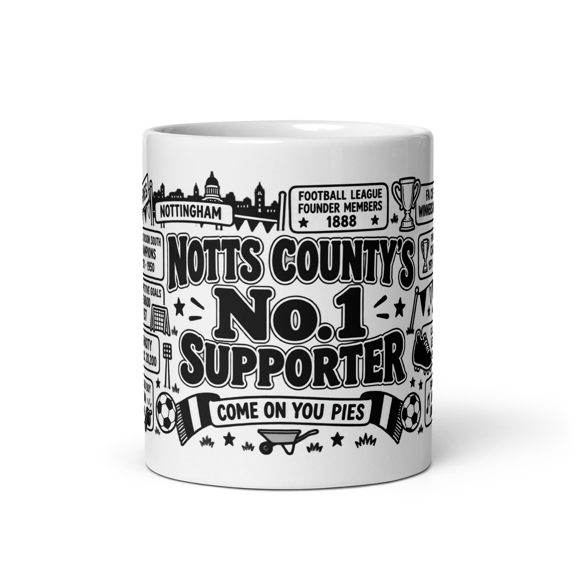 Notts County Mug No1 Supporter Gift Mugs