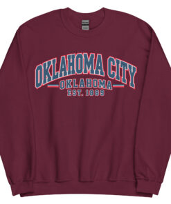 Oklahoma City Varsity Sweatshirts Jumpers