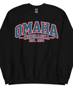 Omaha Nebraska Varsity Sweatshirts College Style