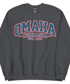 Omaha Nebraska Varsity Sweatshirts College Style