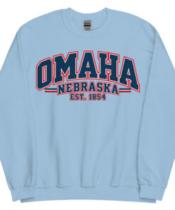 Omaha Nebraska Varsity Sweatshirts College Style