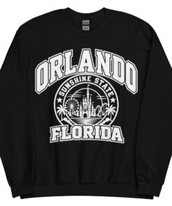 Orlando Florida Sunshine State Varsity Sweatshirts