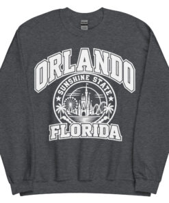 Orlando Florida Sunshine State Varsity Sweatshirts