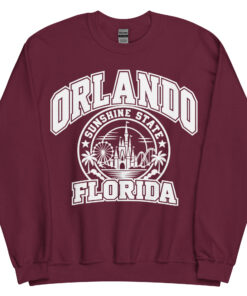 Orlando Florida Sunshine State Varsity Sweatshirts