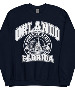 Orlando Florida Sunshine State Varsity Sweatshirts