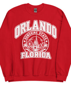 Orlando Florida Sunshine State Varsity Sweatshirts