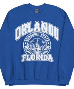 Orlando Florida Sunshine State Varsity Sweatshirts