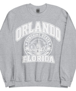 Orlando Florida Sunshine State Varsity Sweatshirts