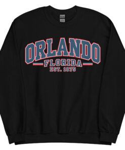 Orlando Florida Varsity Sweatshirts College Style