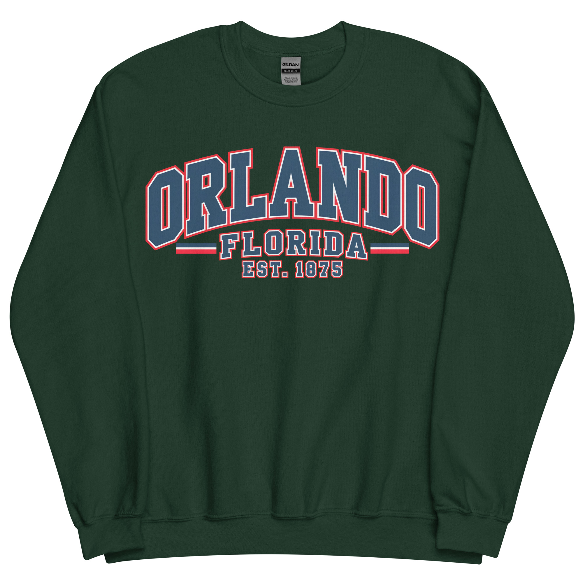 Orlando Florida Varsity Sweatshirts College Style