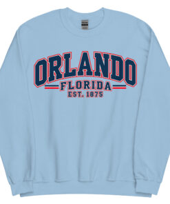 Orlando Florida Varsity Sweatshirts College Style