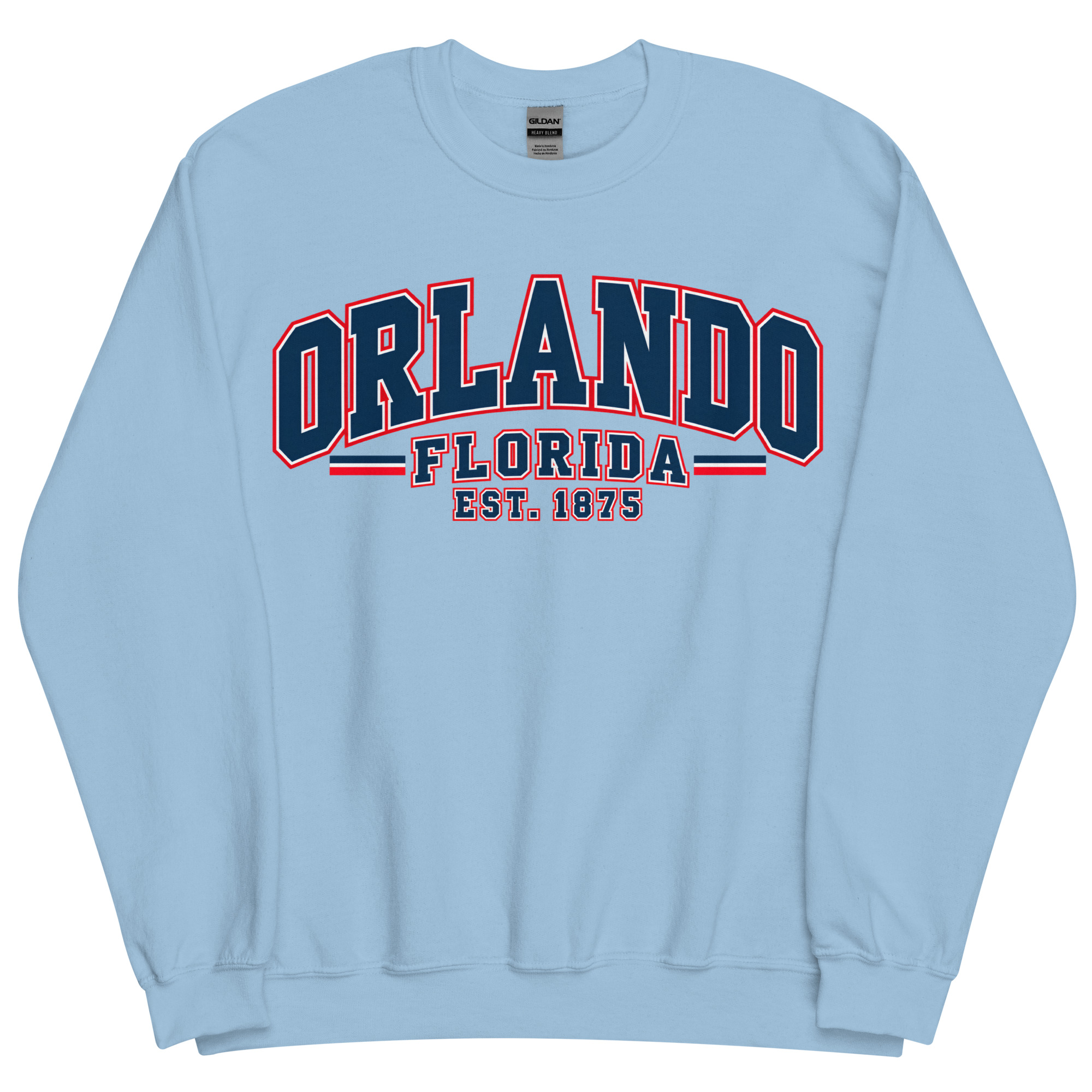 Orlando Florida Varsity Sweatshirts College Style