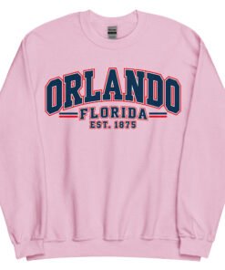Orlando Florida Varsity Sweatshirts College Style