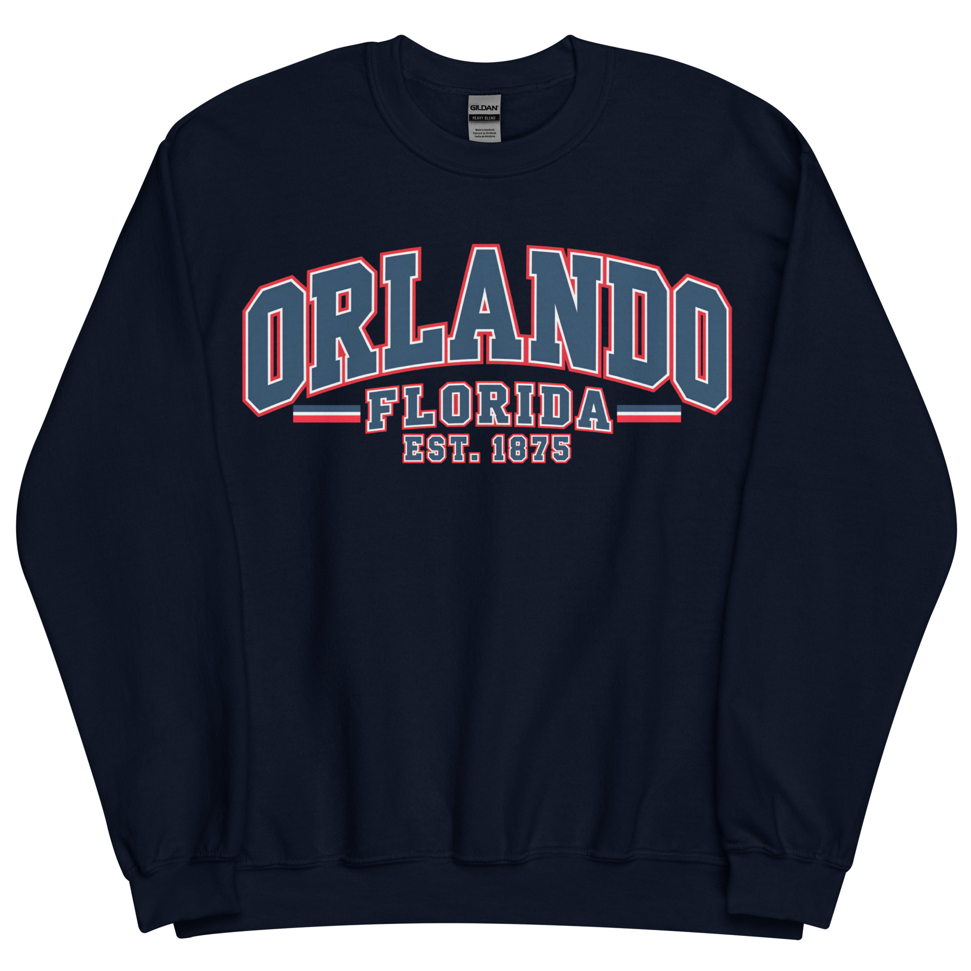 Orlando Florida Varsity Sweatshirts College Style