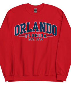 Orlando Florida Varsity Sweatshirts College Style