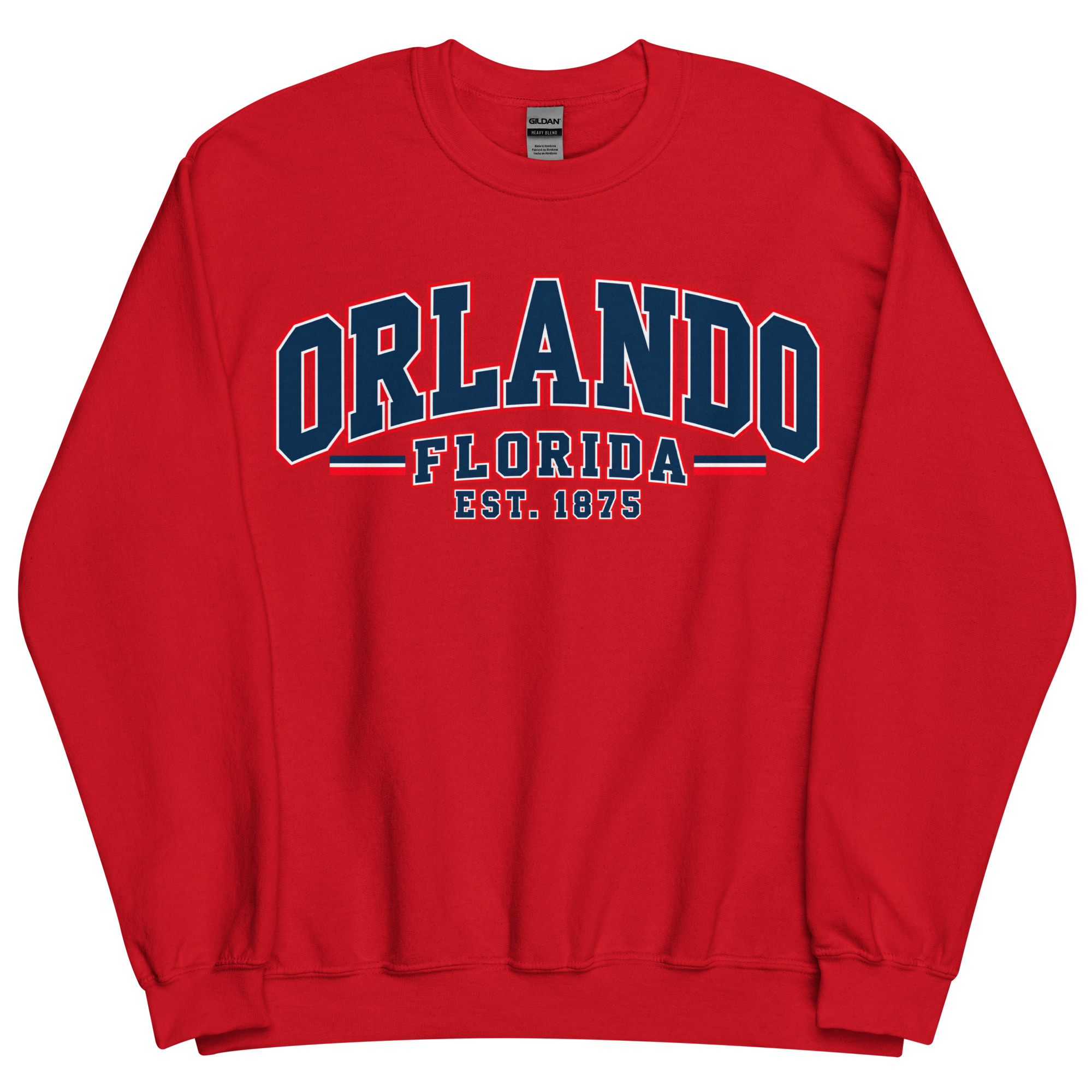 Orlando Florida Varsity Sweatshirts College Style