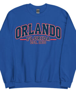 Orlando Florida Varsity Sweatshirts College Style