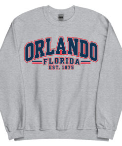 Orlando Florida Varsity Sweatshirts College Style