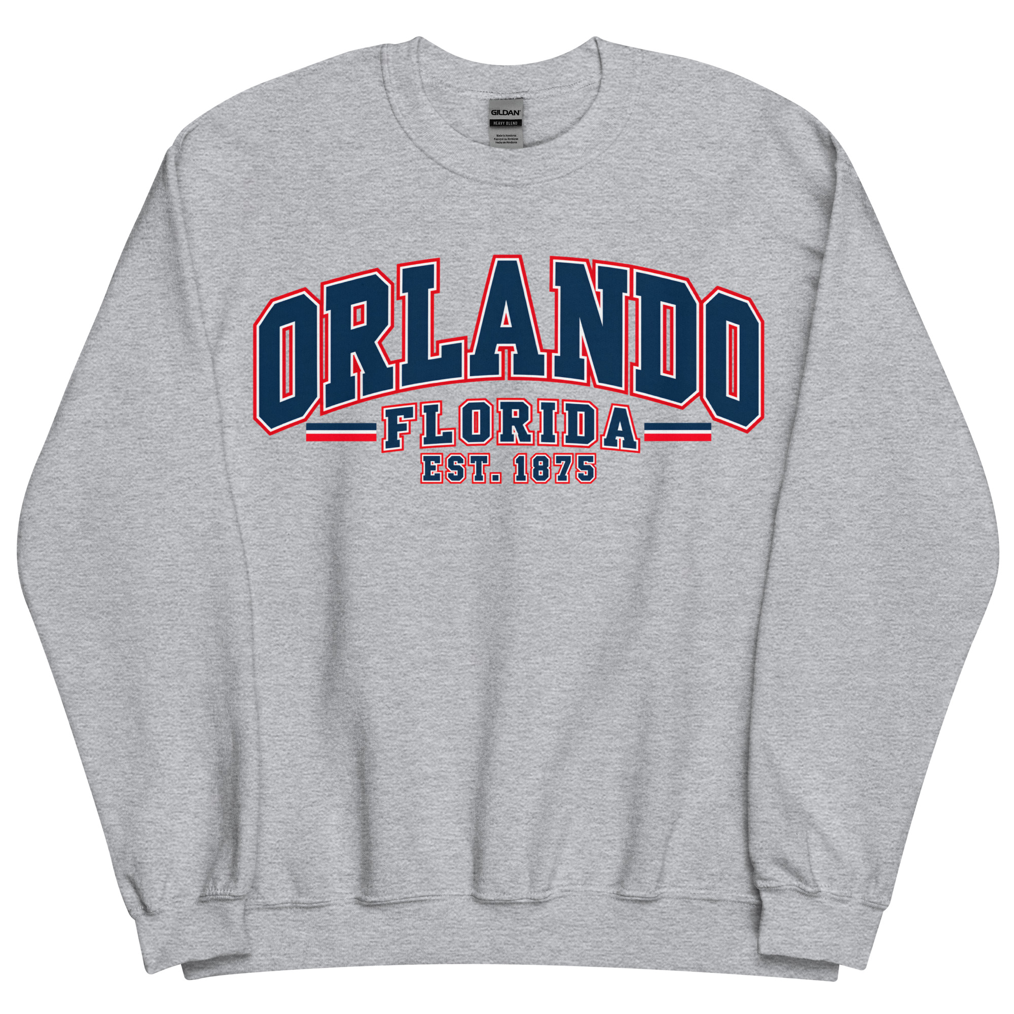Orlando Florida Varsity Sweatshirts College Style
