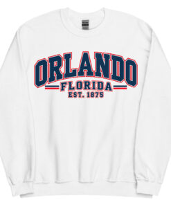 Orlando Florida Varsity Sweatshirts College Style