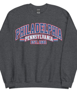 Philadelphia Pennsylvania Varsity Sweatshirts Jumpers